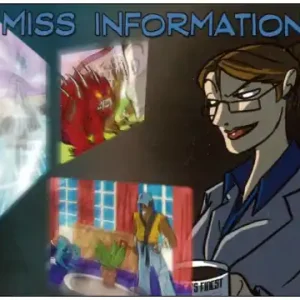 Beställ nu - Sentinels of the Multiverse Miss Information Villain Character (Exp.)