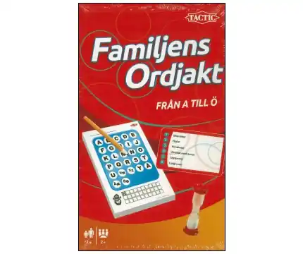 Familjens ordjakt (från a till ö) Resevarianten | Hög kvalitet