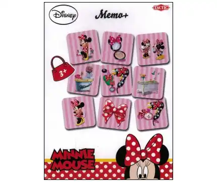 Rabatt | Memo Plus Minnie Mouse (Tactic)