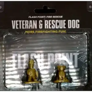 Klar att skickas - Flash Point Fire Rescue Veteran and Rescue Dog Accessory Pack (Exp.)