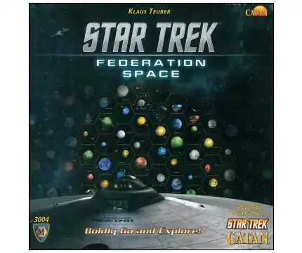 Star Trek Catan - Federation Space Map Set (Exp.) - Handla säkert