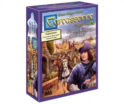 Snart slut | Carcassonne Expansion 6 - Count, King & Robber (Exp.) (ENG)