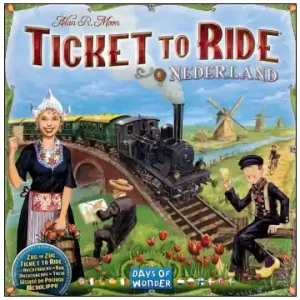 Ticket to Ride Map Collection Volume 4 - Nederland (Exp.) - Väl omtyckt