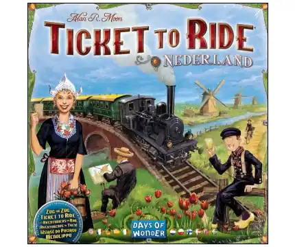 Ticket to Ride Map Collection Volume 4 - Nederland (Exp.) - Väl omtyckt