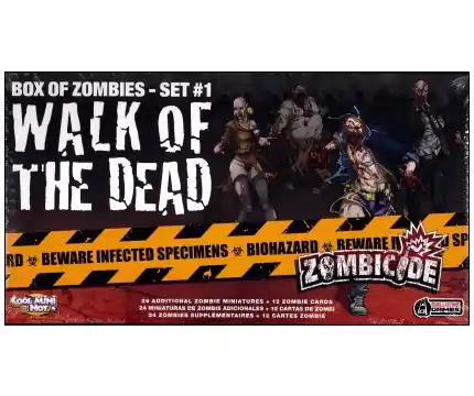 Zombicide Box of Zombies Set 1 Walk of the Dead (Exp.) | Sista chansen