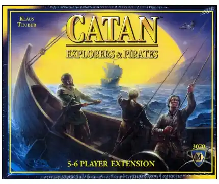 Toppsäljare - Settlers of Catan (4th edition) Explorers & Pirates 5-6 Player Extension (Exp.)