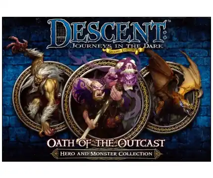 Nyhet i sortimentet | Descent Journeys in the Dark (Second Edition) - Oath of the Outcast (Exp.)