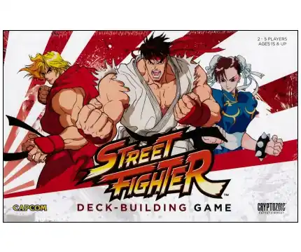 Street Fighter Deck-Building Game | Nedsatt pris