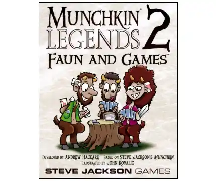 Munchkin Legends 2 Faun and Games (Exp.) - Nästan slut
