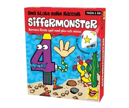 Nedsatt pris - Små kloka barn räddar Siffermonster