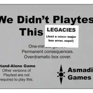 Säker betalning - We Didn‘t Playtest This Legacies