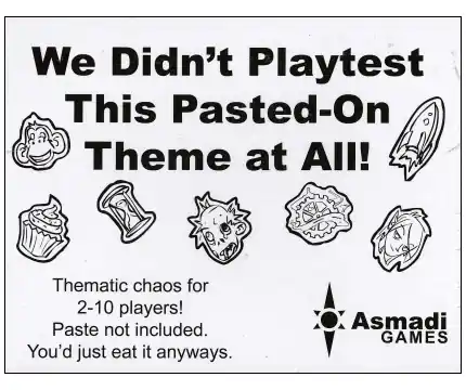 Storsäljare | We Didn‘t Playtest This Pasted-On Theme at All!
