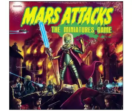 Mars Attacks The Miniatures Game - Toppkvalitet