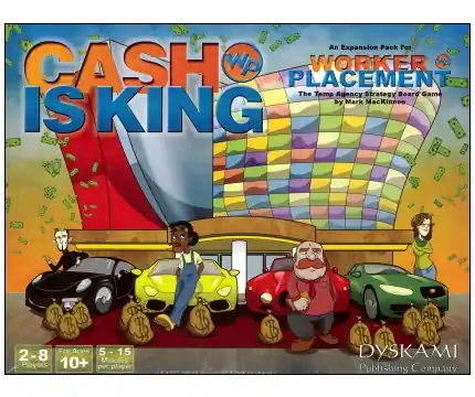 Nytt i webbutiken - Worker Placement Cash Is King (Exp.)
