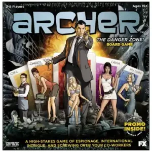 Archer The Danger Zone! Board Game | Direkt från fabriken