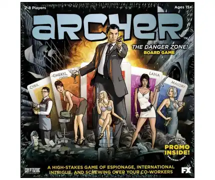 Archer The Danger Zone! Board Game | Direkt från fabriken