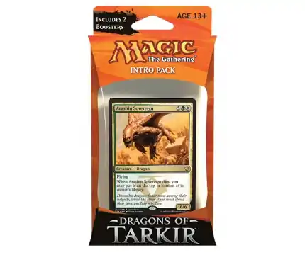 Mycket efterfrågad - Magic The Gathering (CCG) Dragons of Tarkir Intro Pack Massed Ranks