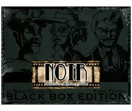 Spara mer | NOIR Deductive Mystery Game - Black Box Edition