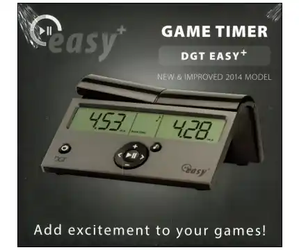 Fabrikspris | Schackklocka/Chess clock DGT Easy Plus
