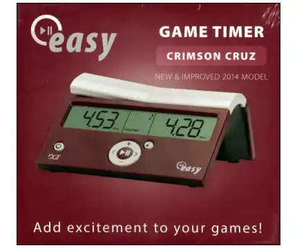 Schackklocka/Chess clock DGT Crimson Cruz - Sista chansen