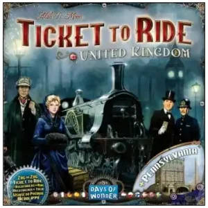 Ticket to Ride Map Collection Volume 5 - United Kingdom & Pennsylvania (Exp.) - Bra pris just nu
