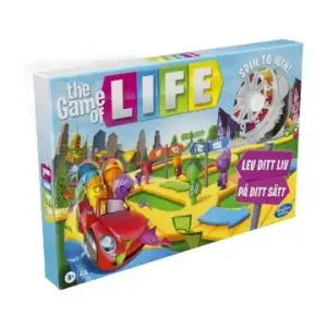 Kanonpris - The Game of Life (Hasbro med snurrhjul) (SVE)