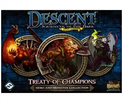Descent Journeys in the Dark (Second Edition) - Treaty of Champions (Exp.) - Rabatter