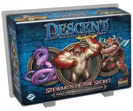 Riktigt fynd - Descent Journeys in the Dark (Second Edition) - Stewards of the Secret (Exp.)