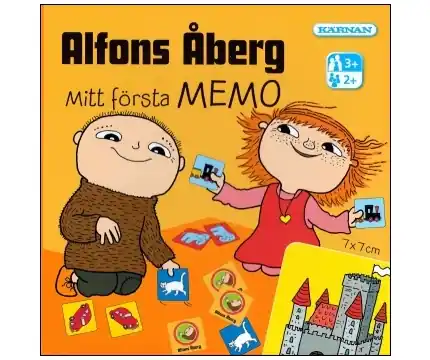 Mitt första Memo Alfons Åberg (Kärnan) - Specialpris