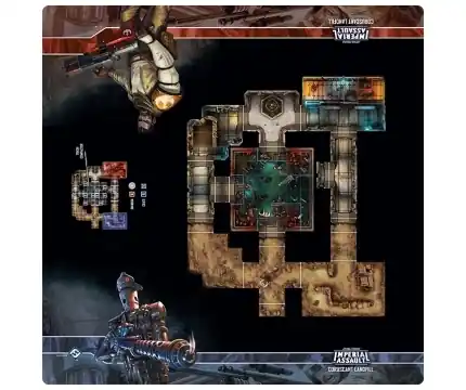 Star Wars Imperial Assault - Coruscant Landfill Skirmish Map (Exp.) | Missa inte