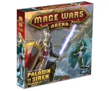 Mage Wars Arena Paladin vs Siren Expansion Set (Exp.) - Missa inte