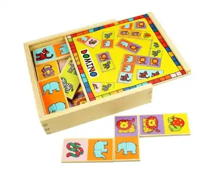 Handla säkert | Animal Dominoes