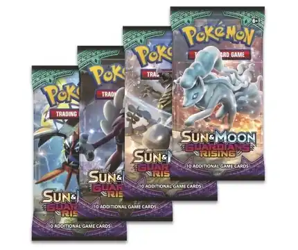 Pokemon (TCG) Sun & Moon Guardians Rising Booster (10 kort) - Outlet