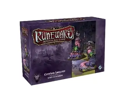Toppsäljare | Runewars Miniatures Game Carrion Lancers - Unit Expansion (Exp.)