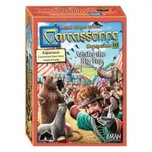 Favorit hos kunderna | Carcassonne Under the Big Top (Exp.) (ENG)