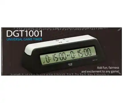 Schackklocka/Chess clock DGT 1001 - Begränsat antal