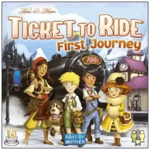 Ticket to Ride First Journey (Europe) (ENG) - Ny produkt