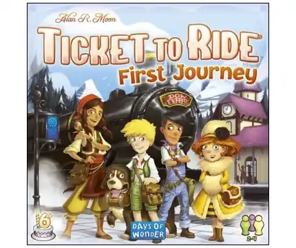 Ticket to Ride First Journey (Europe) (ENG) - Ny produkt