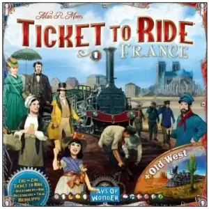 Rekommenderas | Ticket to Ride Map Collection Volume 6 - France & Old West (Exp.)
