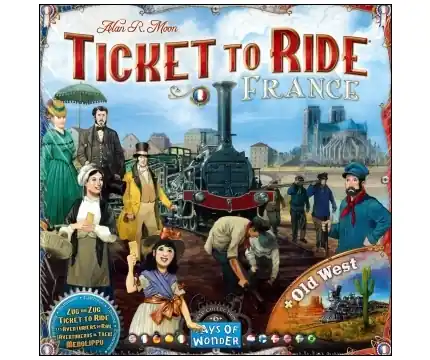 Rekommenderas | Ticket to Ride Map Collection Volume 6 - France & Old West (Exp.)