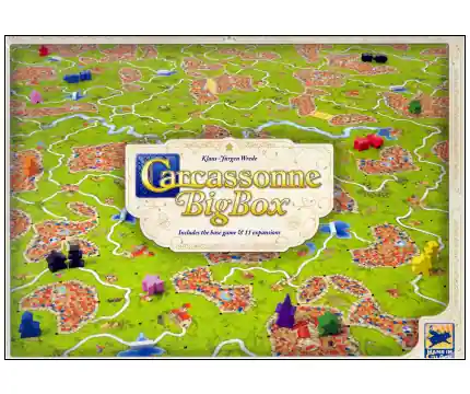 Carcassonne Big Box (2025) (ENG) - Tidsbegränsat erbjudande