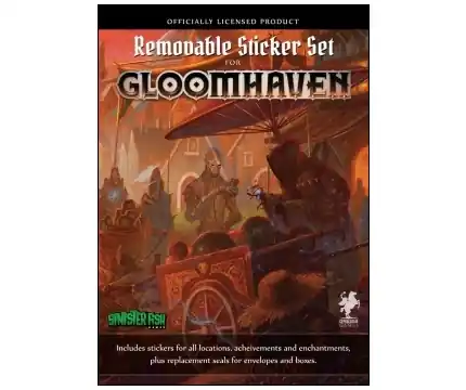 Enkel retur | Gloomhaven Removable Sticker Set (Exp.)