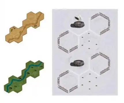 Tank Leader Terrain Tile Pack (Exp.) | Spara nu