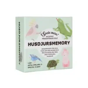 Riktigt fynd - Spela Mera Husdjursmemory