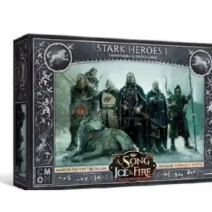 A Song of Ice & Fire Tabletop Miniatures Game - Stark Heroes I (Exp.) - Specialerbjudande