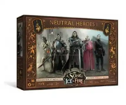 Bästsäljare - A Song of Ice & Fire Tabletop Miniatures Game - Neutral Heroes I (Exp.)