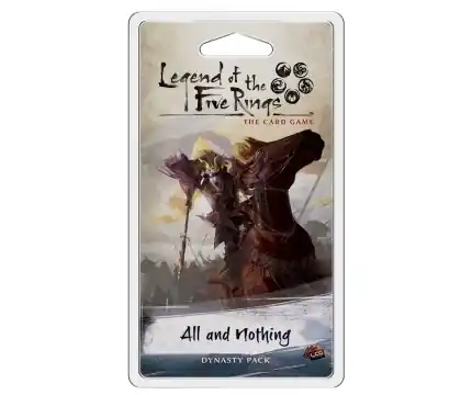 Legend of the Five Rings The Card Game - All and Nothing (Exp.) - Hög kvalitet
