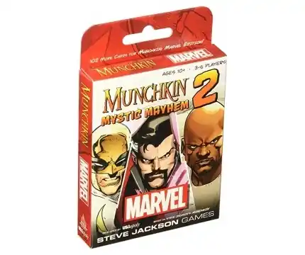 Munchkin Marvel 2 Mystic Mayhem (Exp.) - Endast ett fåtal kvar
