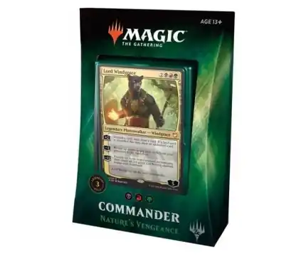 Magic the Gathering Commander Deck 2018 - Natures Vengeance | Direkt från fabriken