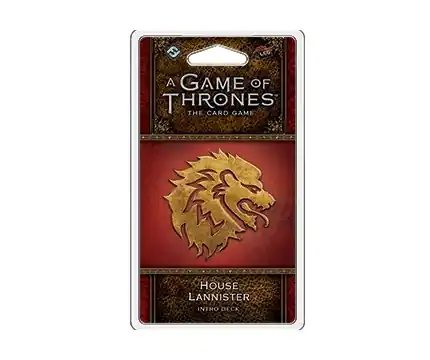 A Game of Thrones The Card Game (Second Edition) - House Lannister Intro Deck | Nyhet